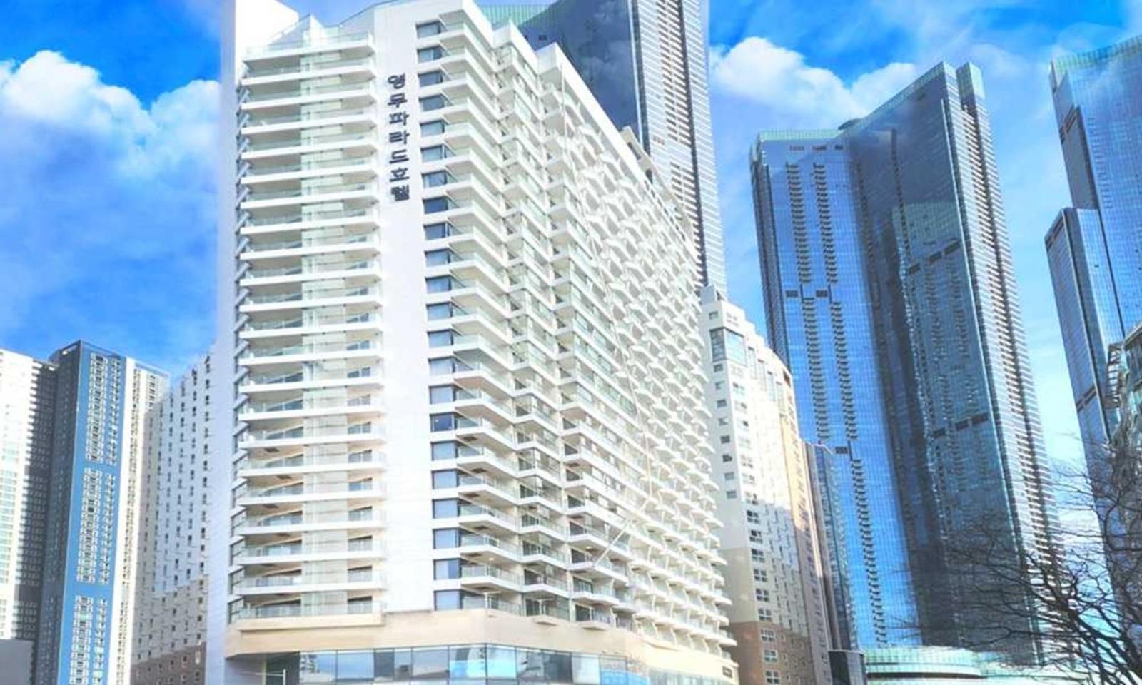 Busan Yeongmu Parade Hotel Haeundae Beach Exterior photo