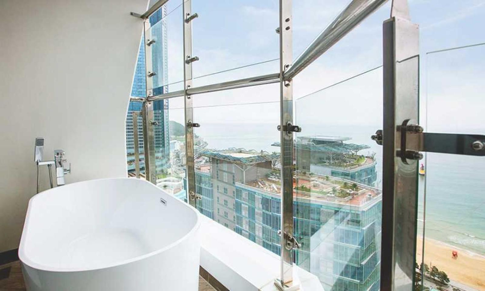 Busan Yeongmu Parade Hotel Haeundae Beach Exterior photo